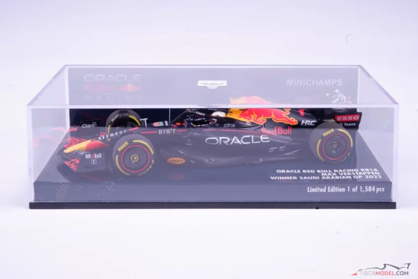 Red Bull RB18 - Max Verstappen (2022), VC Saudskej Arábie, 1:43 Minichamps