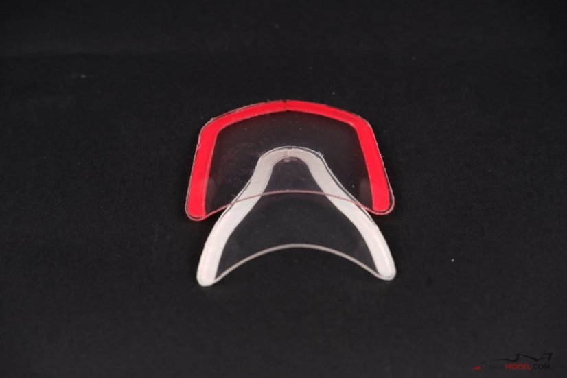 Top air intakes to the Bell 1:2 scale mini helmets