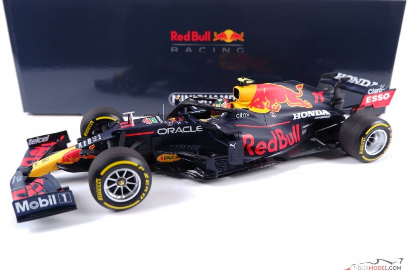 Red Bull RB16b - S. Perez (2021), Emilia Romagna Nagydíj, 1:18 Minichamps