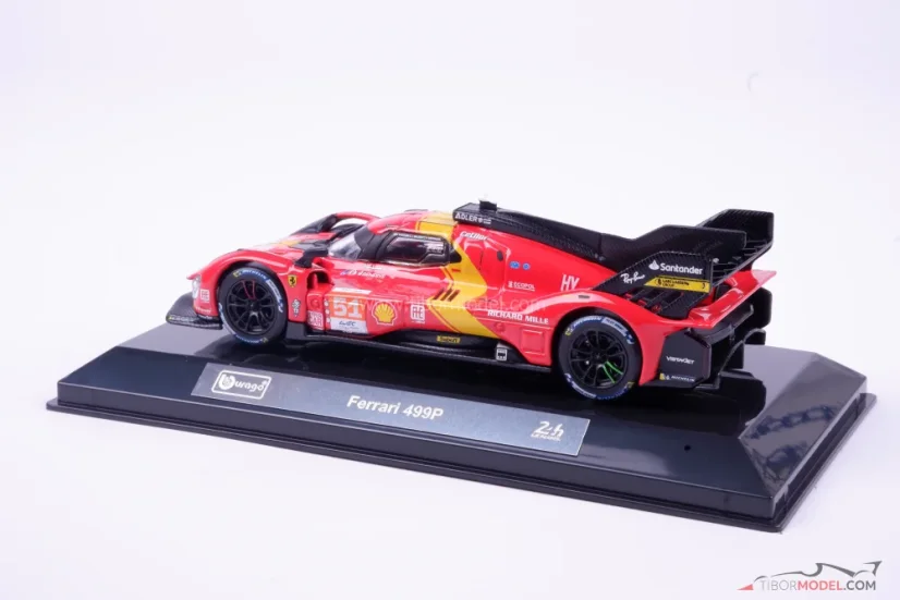 Ferrari 499P - #51, Víťaz 24H Le Mans 2023, 1:43 Bburago
