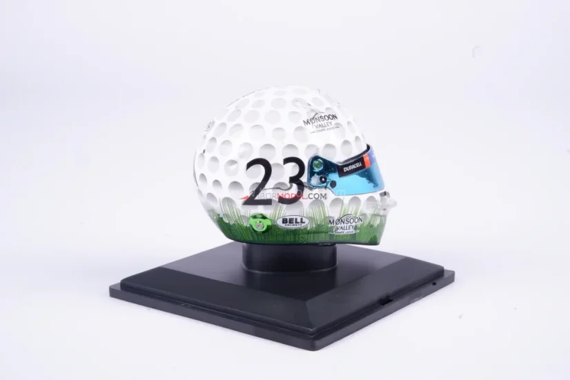 Alexander Albon 2023, Miami GP Williams helmet, 1:5 Spark