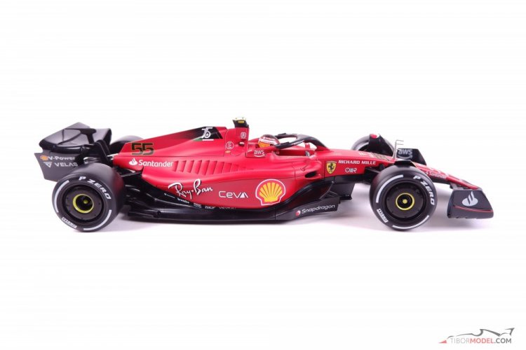 Ferrari F1-75 Carlos Sainz 2022, 1:18 Bburago