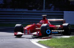 Ferrari F1-2000 - Michael Schumacher (2000), Győztes Olasz Nagydíj, pilóta figurás kiadás, 1:12 GP Replicas