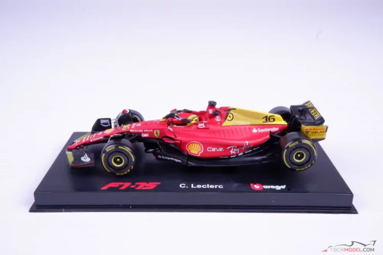 Ferrari F1-75 - Charles Leclerc (2022), Monza, 1:43 BBurago Signature