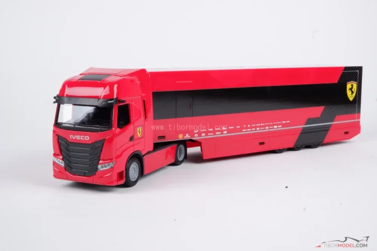 Iveco S-Way 570 - csapat kamion Scuderia Ferrari 2024, 1:43 Bburago