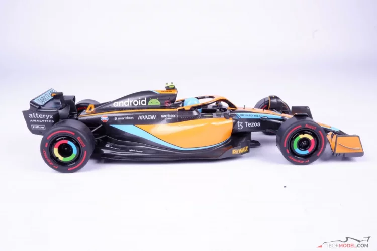 McLaren MCL36 - Lando Norris (2022), VC Emila Romagna, 1:18 Solido