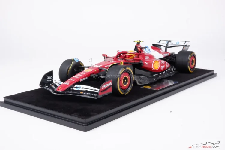 Model Ferrari SF-25 Hamilton Sprint 2025, 1:18 Looksmart