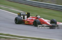 Ferrari F1-87 - Gerhard Berger (1987), Winner Japanese GP, with driver figure, 1:18 GP Replicas