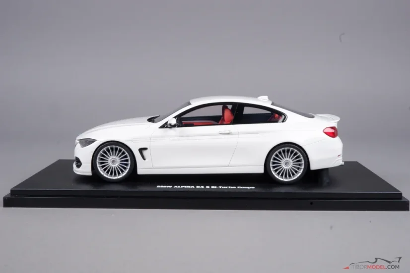 BMW Alpina B4 Bi-turbo (2014) biele, 1:18 GT Spirit