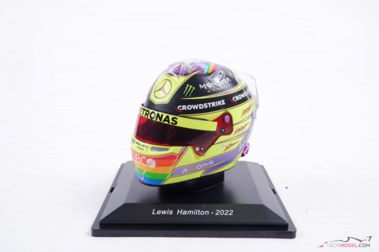 Lewis Hamilton 2022 VC Kanady, Mercedes prilba, 1:5 Spark