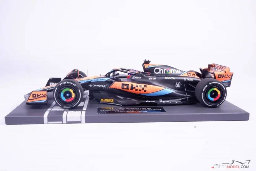 McLaren MCL60 - Oscar Piastri (2023), VC Austrálie, 1:18 Minichamps