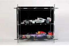 Multicase for 2 model cars (wall mount), 1:18 Atlantic