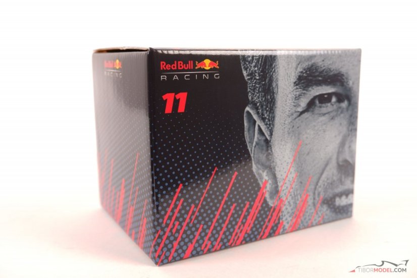 Sergio Perez 2021 Red Bull mini helmet, 1:2 Schuberth