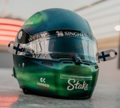 Valtteri Bottas 2024, Sauber helmet, 1:5 Spark