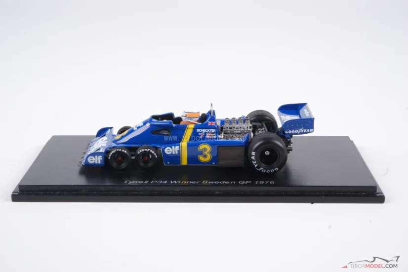 Tyrrell P34 - Jody Scheckter (1976), Víťaz VC Švédska, 1:43 Spark