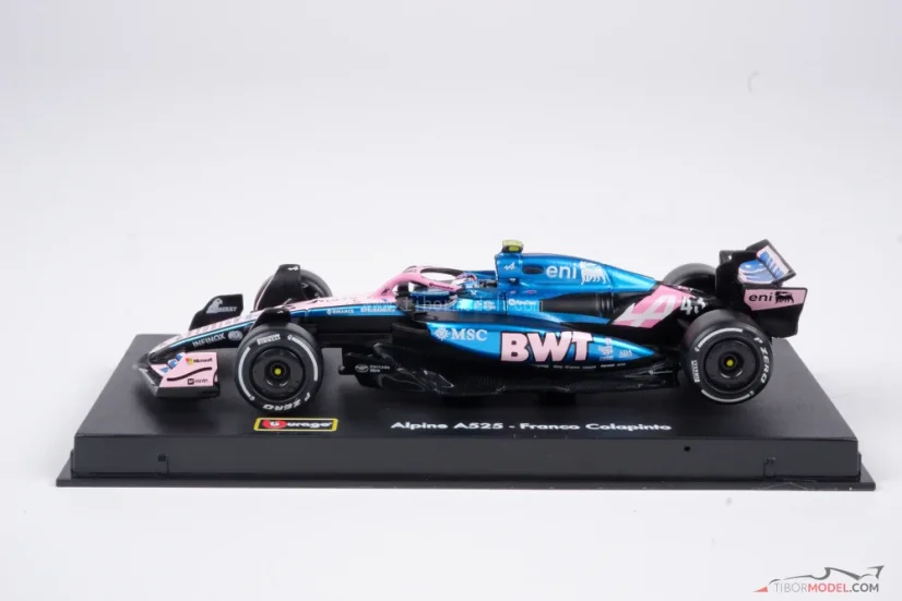 Alpine A525 - Franco Colapinto (2025), 1:43 BBurago Signature