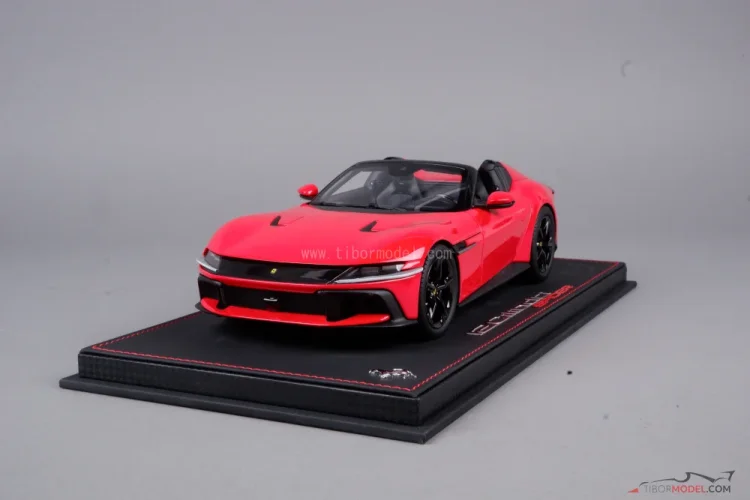 Ferrari 12Cilindri Spider piros, 1:18 BBR