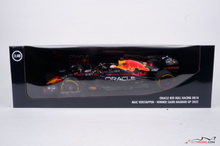 Red Bull RB18 - Max Verstappen (2022), VC Saudskej Arábie, 1:18 Minichamps
