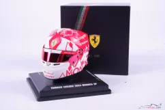 Charles Leclerc 2024 Monaco GP mini helmet, Ferrari, 1:5 Looksmart