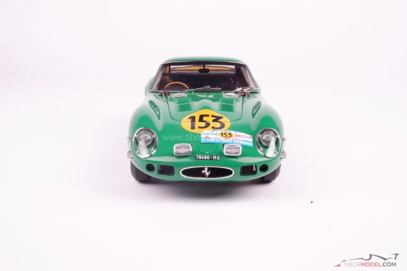 Ferrari 250 GTO - D. Piper /D. Margulies, Tour de France 1962, 1:18 CMC