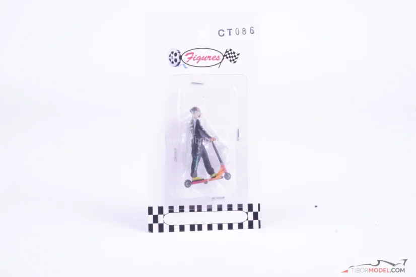 Lewis Hamilton rollerrel, Mercedes 2021, 1:43 Cartrix