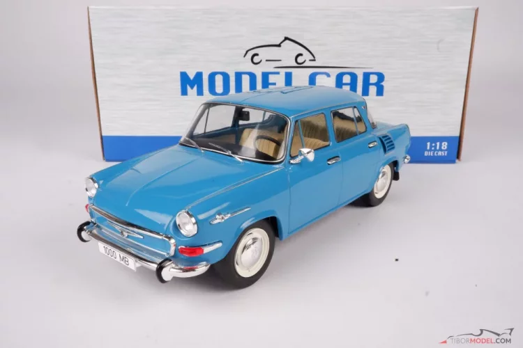 Škoda 1000MB modrá (1964), 1:18 MCG