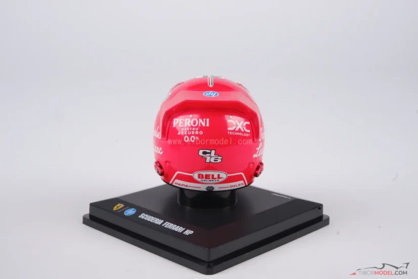 Charles Leclerc 2025 Olasz Nagydíj mini sisak, Ferrari, 1:5 Looksmart