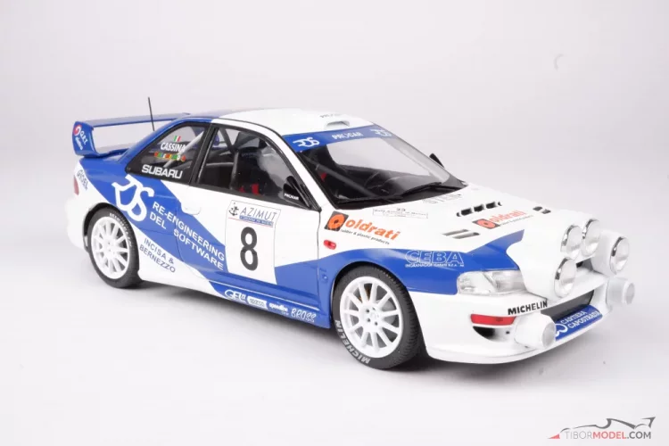 Subaru Impreza S5, Rossi/ Cassina (2000), Rally Monza, 1:18 Solido
