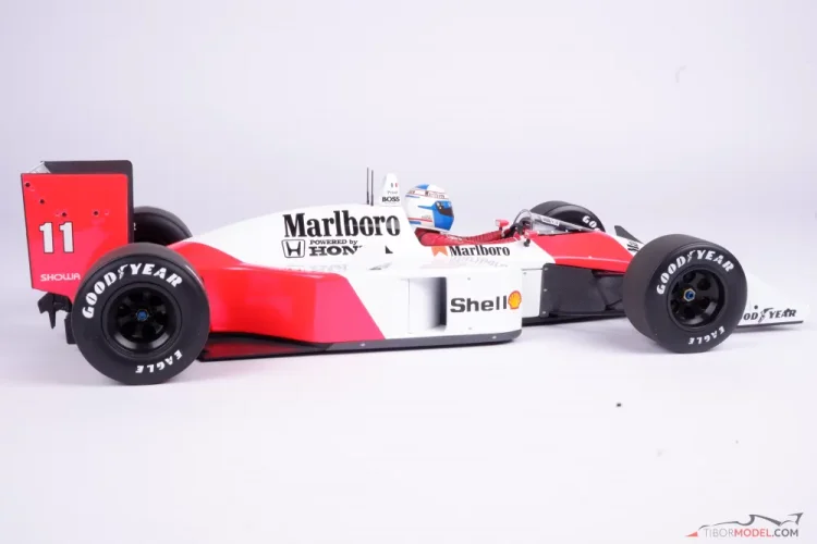 Model car McLaren MP4/4 Prost 1988, 1:12 Minichamps | Tibormodel.com