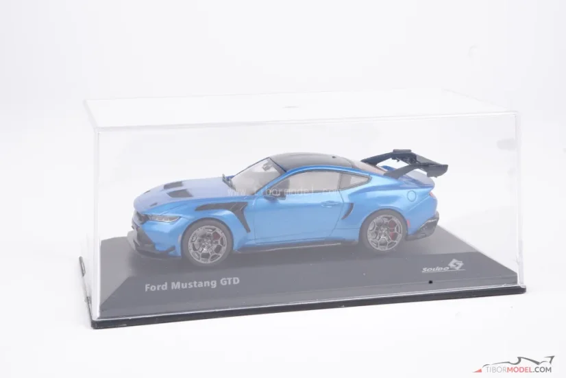 Ford Mustang GTD (2025) kék, 1:43 Solido