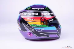 Lewis Hamilton 2021 Mercedes helmet, Qatar GP, 1:2 Bell