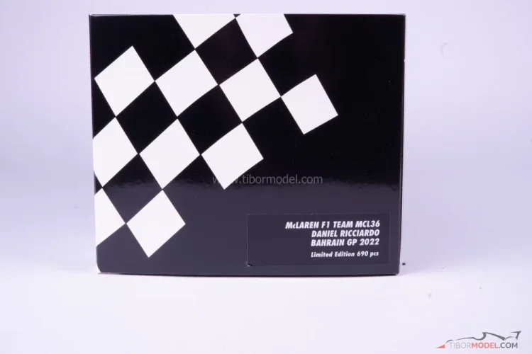 McLaren MCL36 - Daniel Ricciardo (2022), Vuse, 1:18 Minichamps