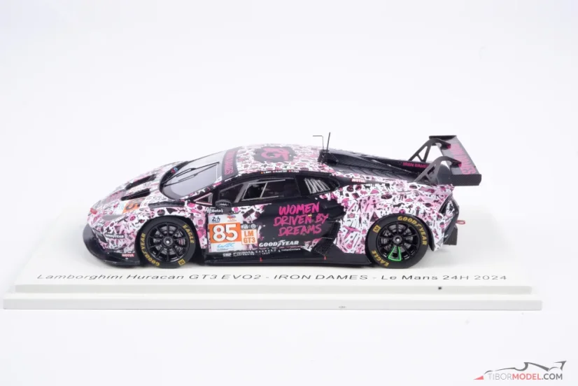 Lamborghini Huracan GT3 - Iron Dames (2024), Le Mans, 1:43 Spark