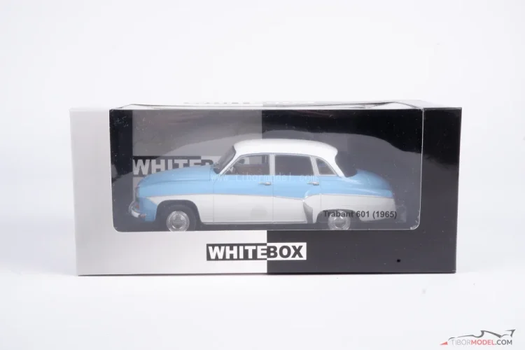 Wartburg 312 (1965) kék, 1:24 Whitebox