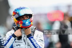 Carlos Sainz 2026 Williams mini helmet, 1:2 Stilo
