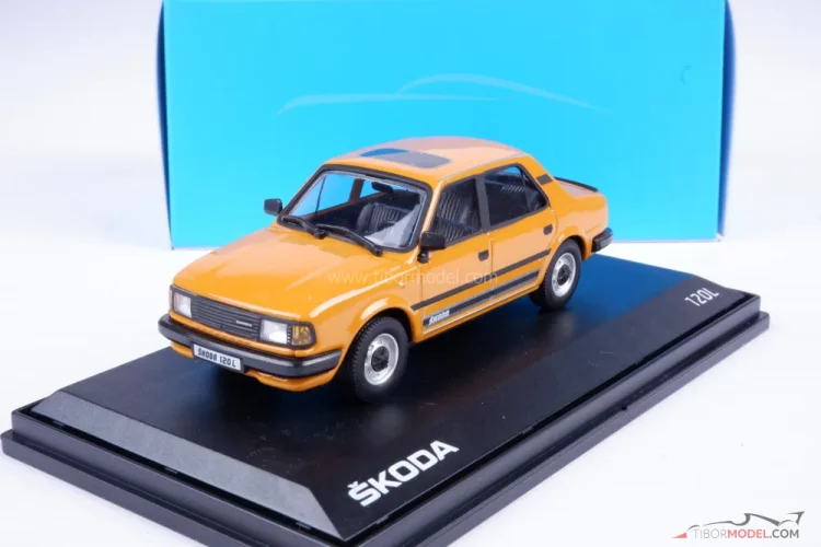 Skoda 120L (1984), gold, 1:43 Abrex