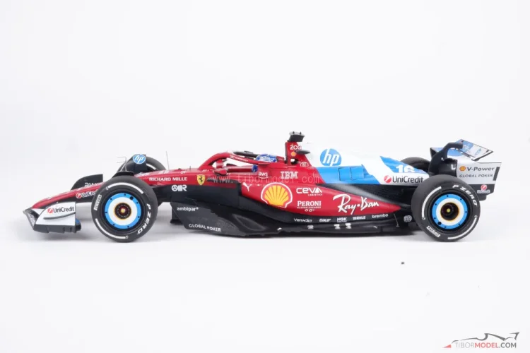 Ferrari SF-25 - Charles Leclerc (2025), VC Miami, s figúrkou pilota 1:18 BBR