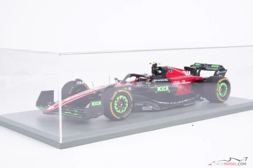 Alfa Romeo C43 - Zhou Guanyu (2023), VC Belgicka, 1:18 Spark