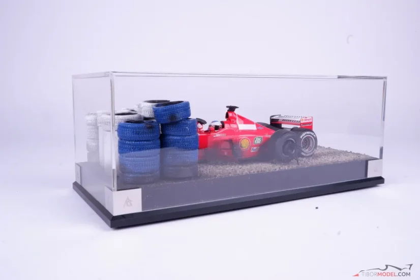 Ferrari F399 - M. Schumacher 1999, nehoda Silverstone, 1:18