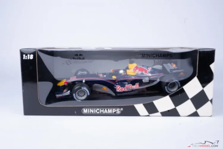 Model car Red Bull RB1 Klien 2005, 1:18 Minichamps | Tibormodel.com