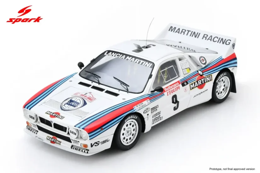 Lancia Rally 037 - Alén/Kivimäki (1983), Víťaz Rally Tour De Corse, 1:18 Spark