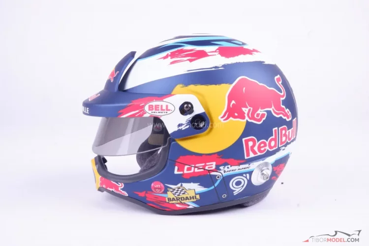 Sebastien Loeb 2023 rally mini helmet, 1:2 Bell