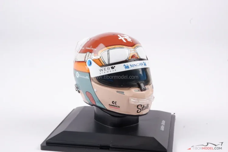 Valtteri Bottas 2023, VC Itálie, Alfa Romeo přilba, 1:5 Spark