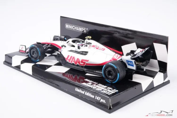 Haas VF-22 - Mick Schumacher (2022), Monako, 1:43 Minichamps