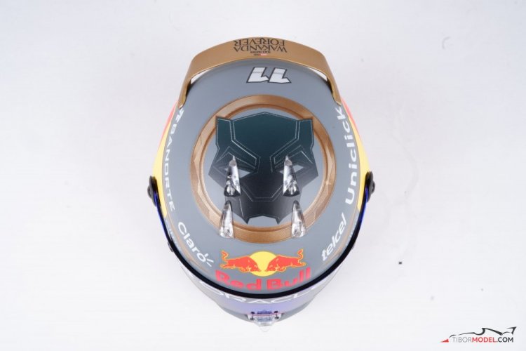 Sergio Perez 2022 Red Bull mini helmet, Brazilian GP, 1:2 Schuberth