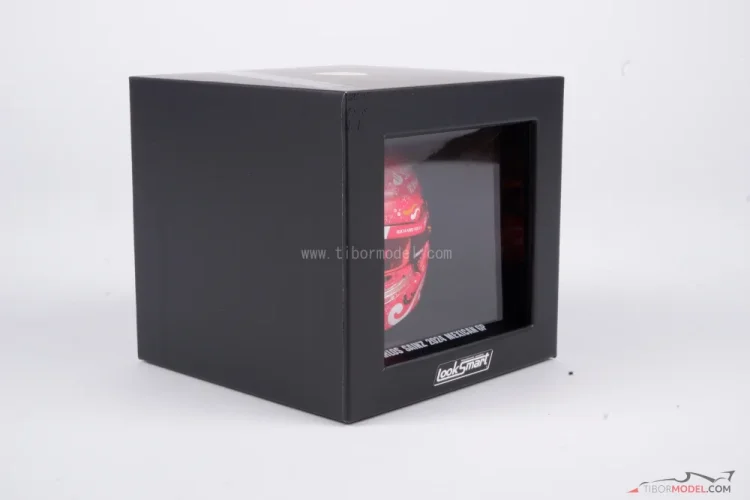 Carlos Sainz 2024 VC Mexika mini prilba, Ferrari, 1:5 Looksmart