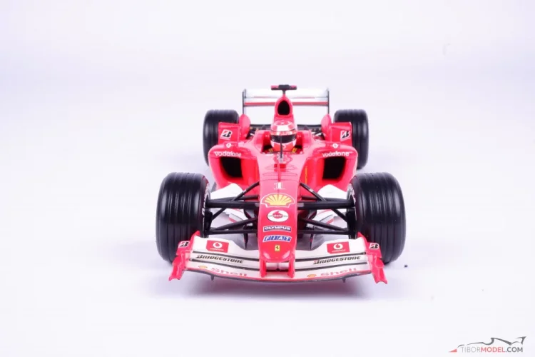 Model car Ferrari F2004 Schumacher, 1:18 Hot Wheels