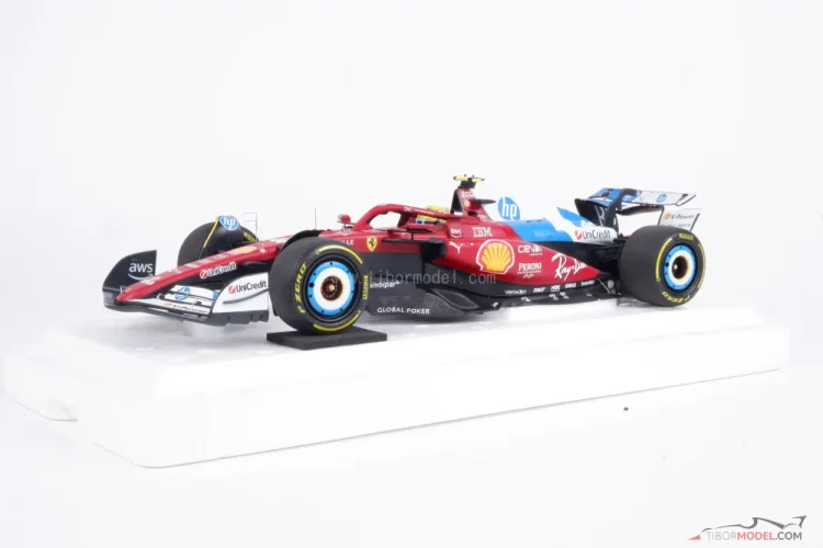 Ferrari SF-25 - Lewis Hamilton (2025), VC Miami, s figúrkou pilota 1:18 BBR