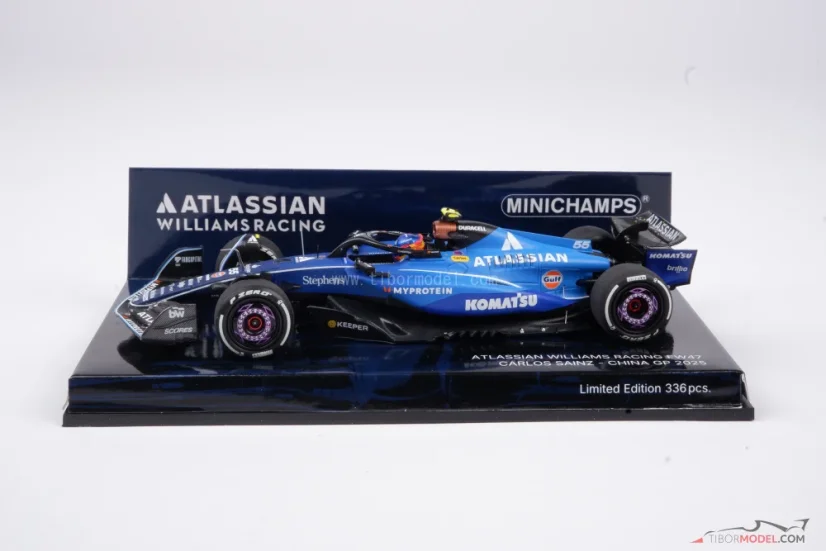 Williams FW47 - Carlos Sainz (2025), Chinese GP, 1:43 Minichamps