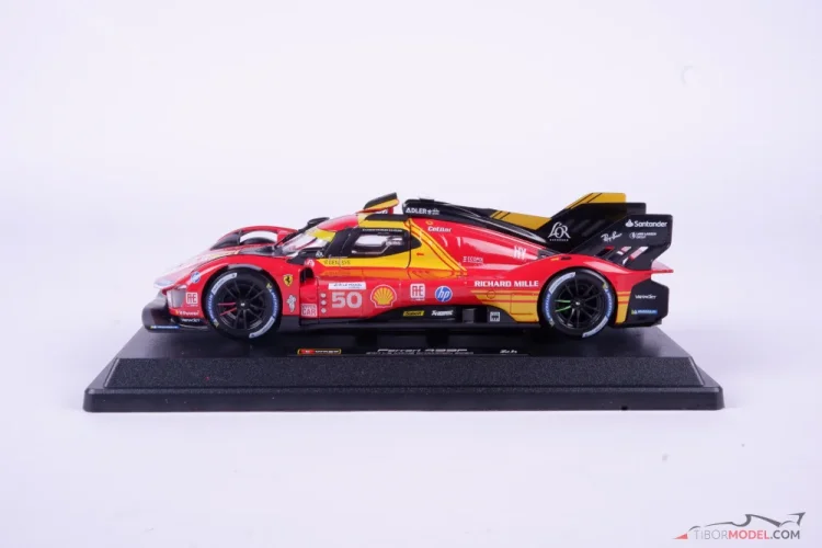 Ferrari 499P - #50, Winner 24H Le Mans 2024, 1:24 Bburago Ferrari 499P - #50, Winner 24H Le Mans 2024, 1:24 Bburago